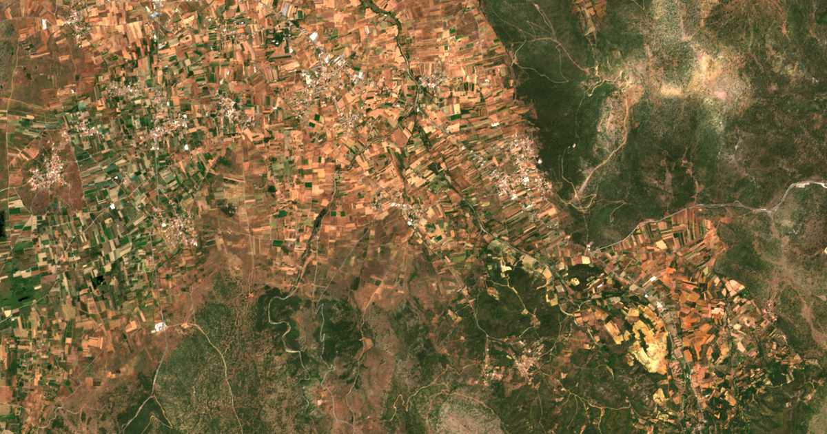 Mapa por satélite de Garéa