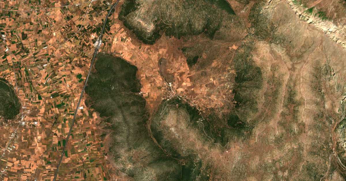 Mapa por satélite de Loukás