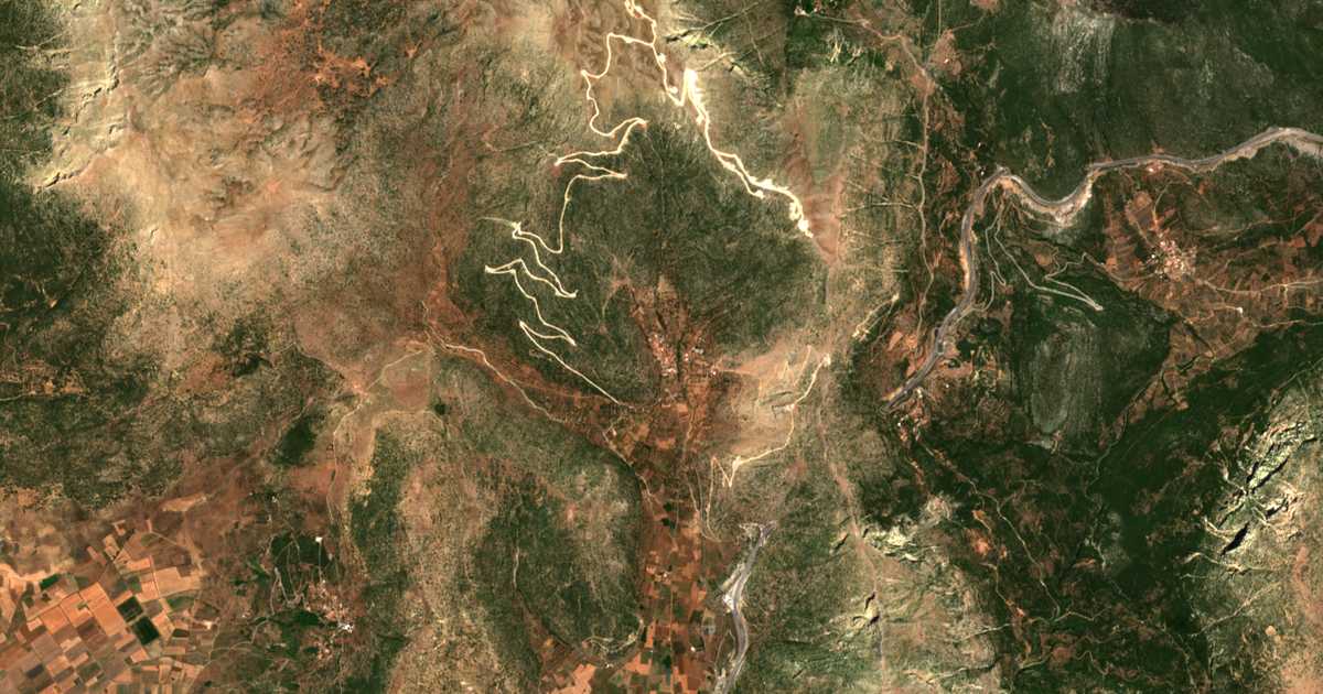 Mapa por satélite de Ságkas