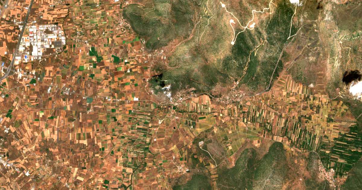 Mapa por satélite de Stenón