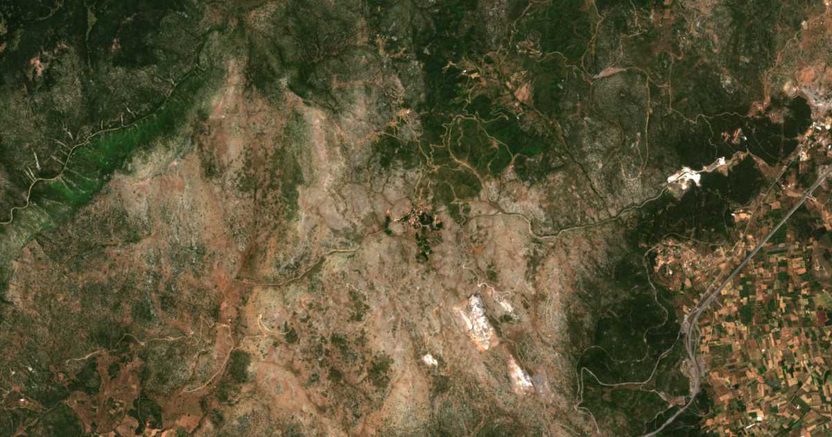 Mapa por satélite de Valtétsion