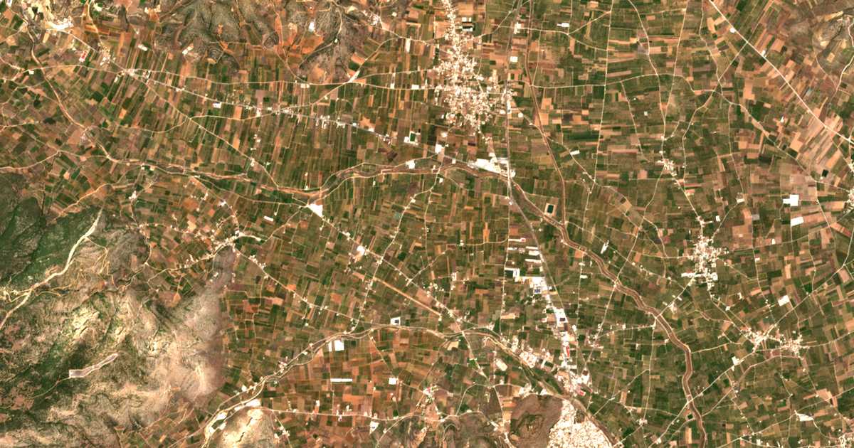Mapa por satélite de Agía Aikateríni