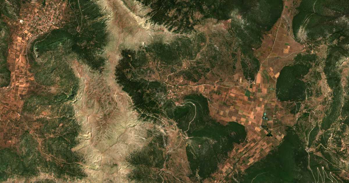 Mapa por satélite de Aléa