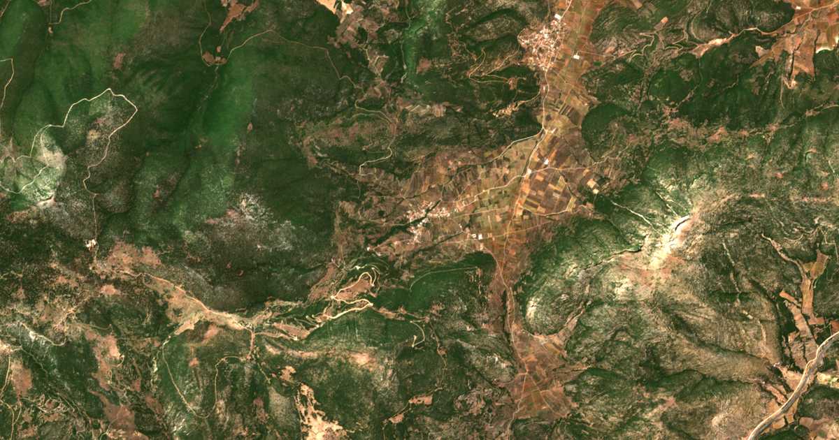 Mapa por satélite de Gymnón