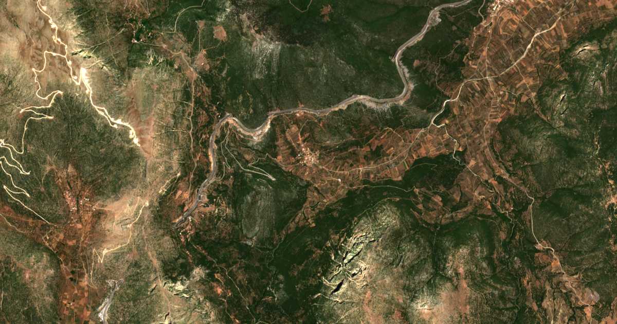 Mapa por satélite de Kaparéllion