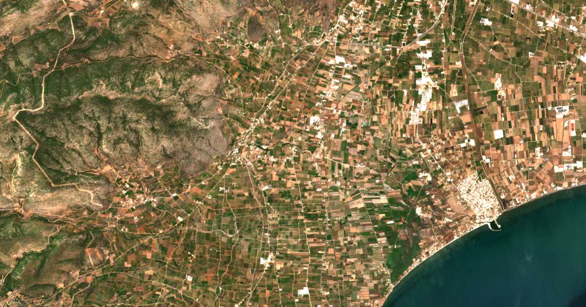 Mapa por satélite de Kefalárion