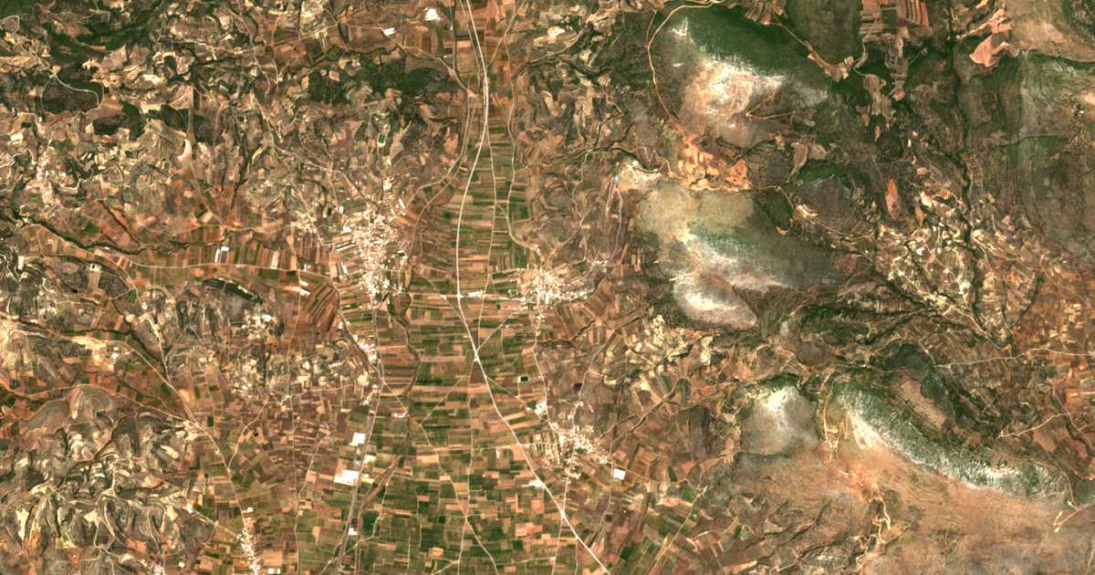 Mapa por satélite de Mykínai