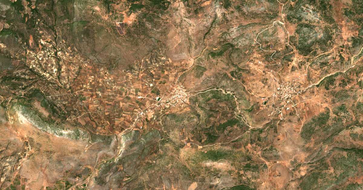 Mapa por satélite de Prosimna