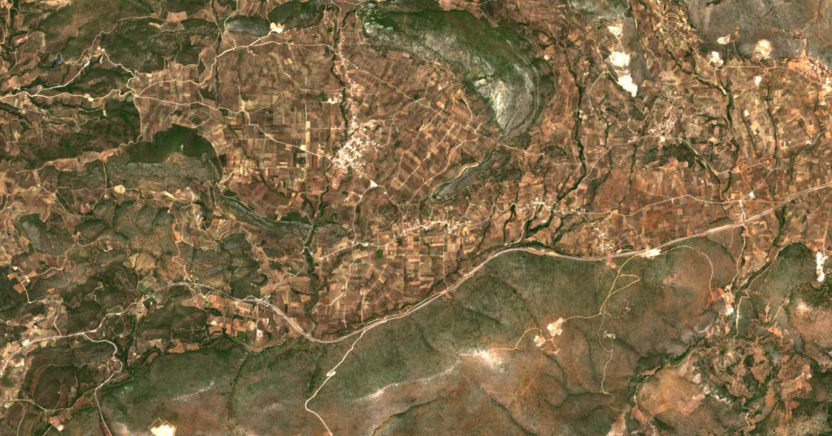 Mapa por satélite de Arkadikón