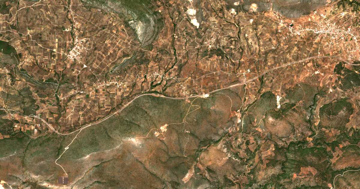 Mapa por satélite de Kokkinádes