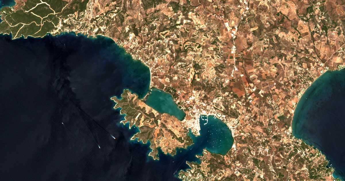 Mapa por satélite de Ververoúda