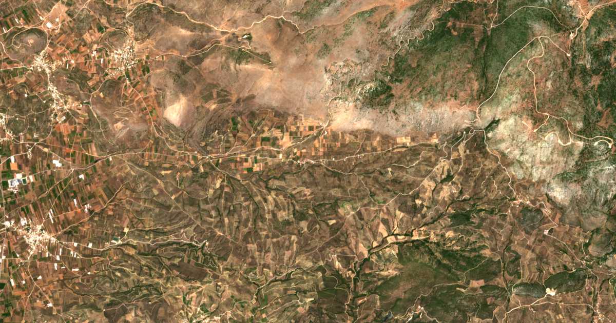 Mapa por satélite de Amarianós