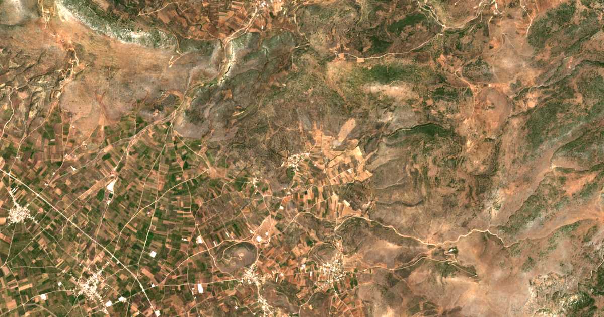 Mapa por satélite de Amygdalítsa