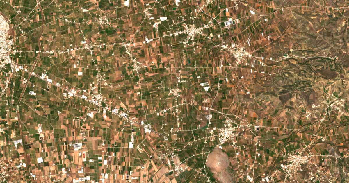 Mapa por satélite de Argolikón