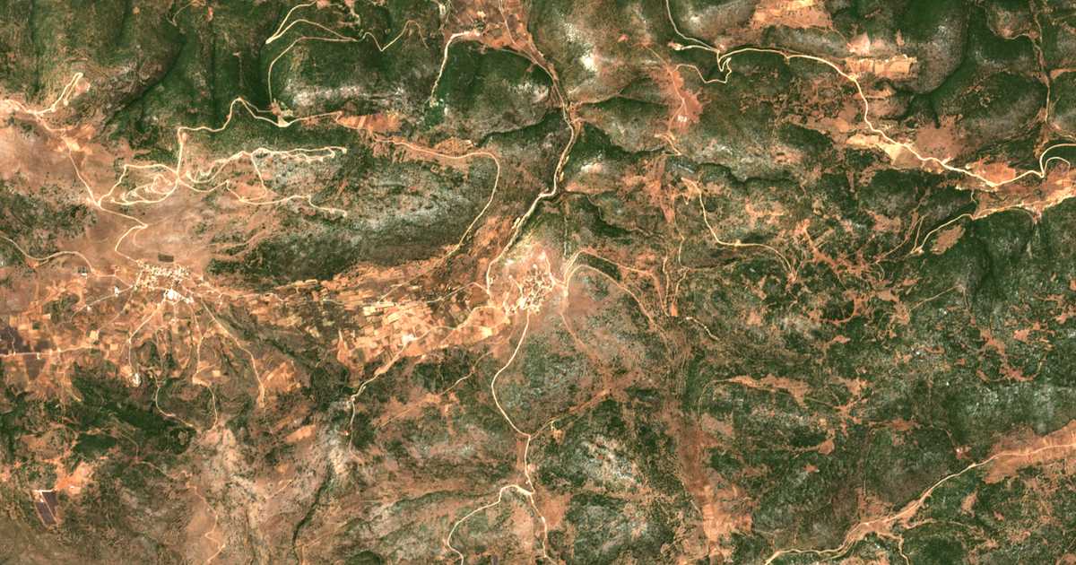 Mapa por satélite de Agionórion