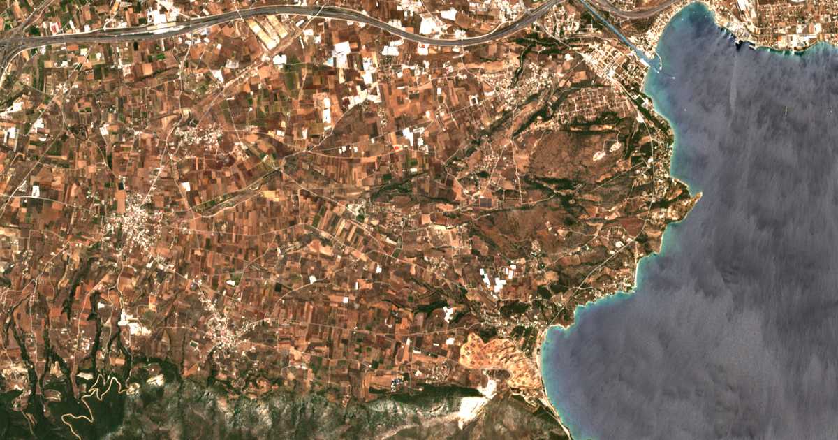 Mapa por satélite de Ágios Dimítrios