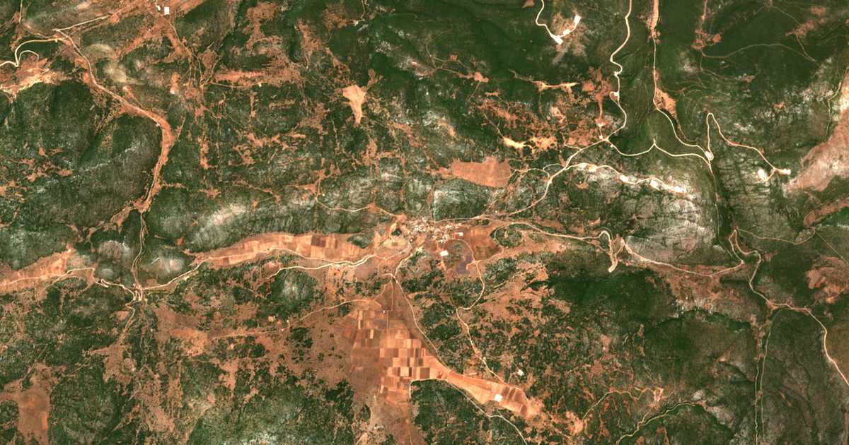 Mapa por satélite de Angelókastron
