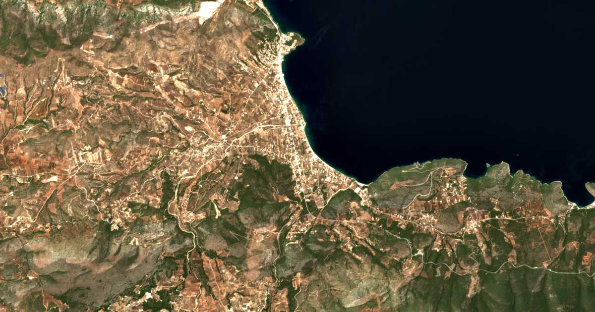 Mapa por satélite de Káto Almyrí