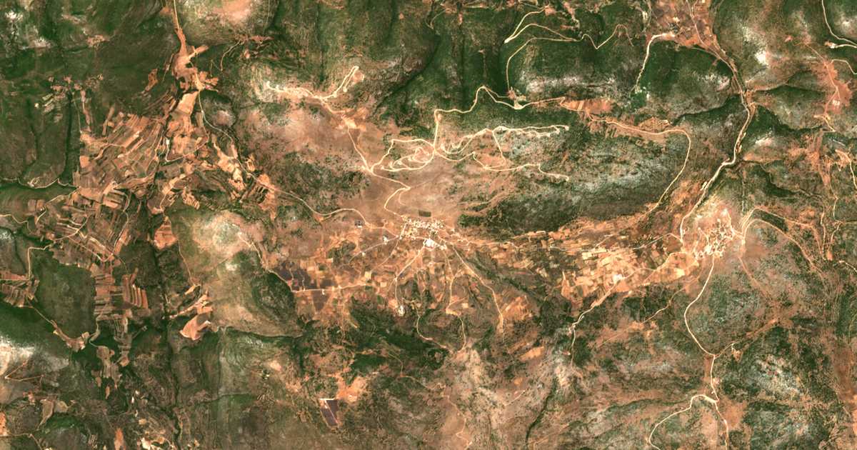 Mapa por satélite de Stefánion