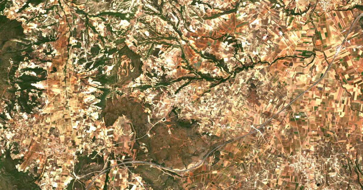 Mapa por satélite de Cleonas