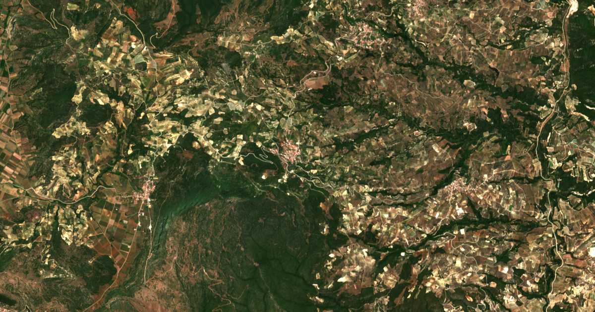 Mapa por satélite de Kastrákion