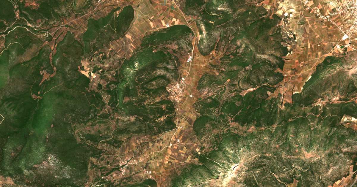 Mapa por satélite de Leóntion