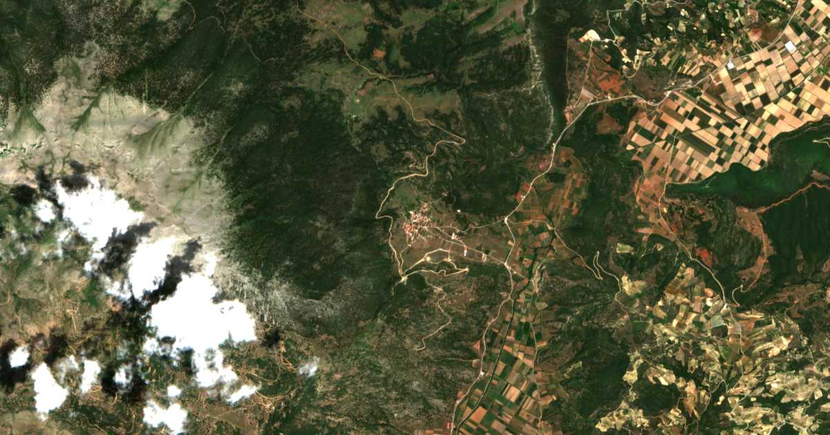 Mapa por satélite de Kefalárion