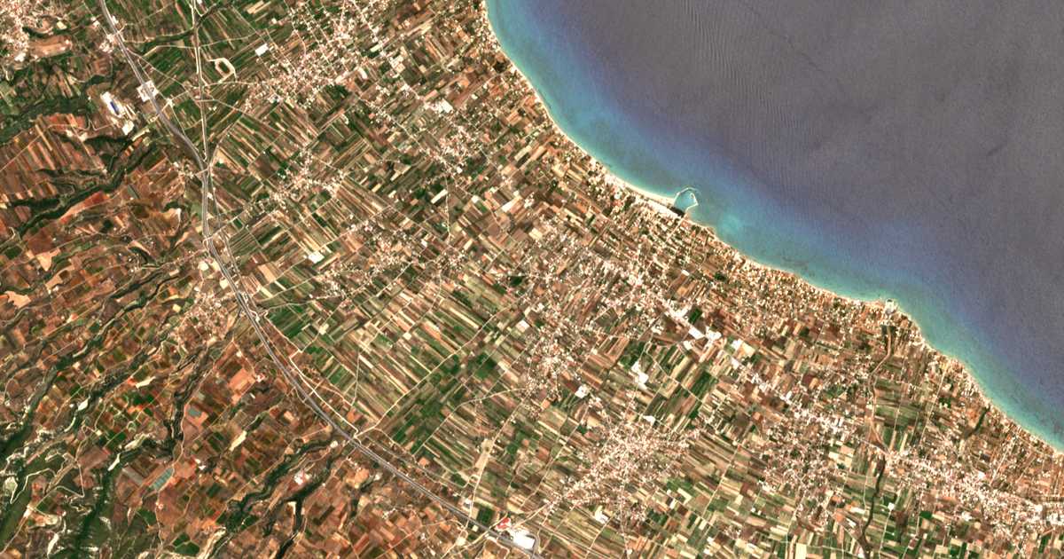 Mapa por satélite de Bolátion