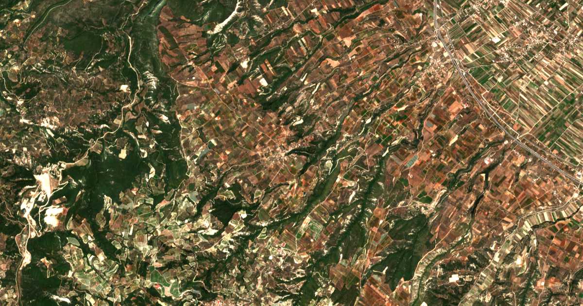 Mapa por satélite de Ellinochórion