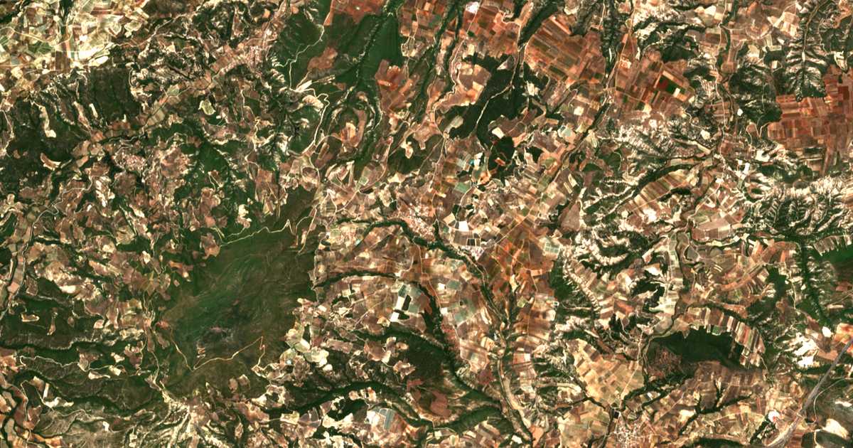 Mapa por satélite de Kaléntzion