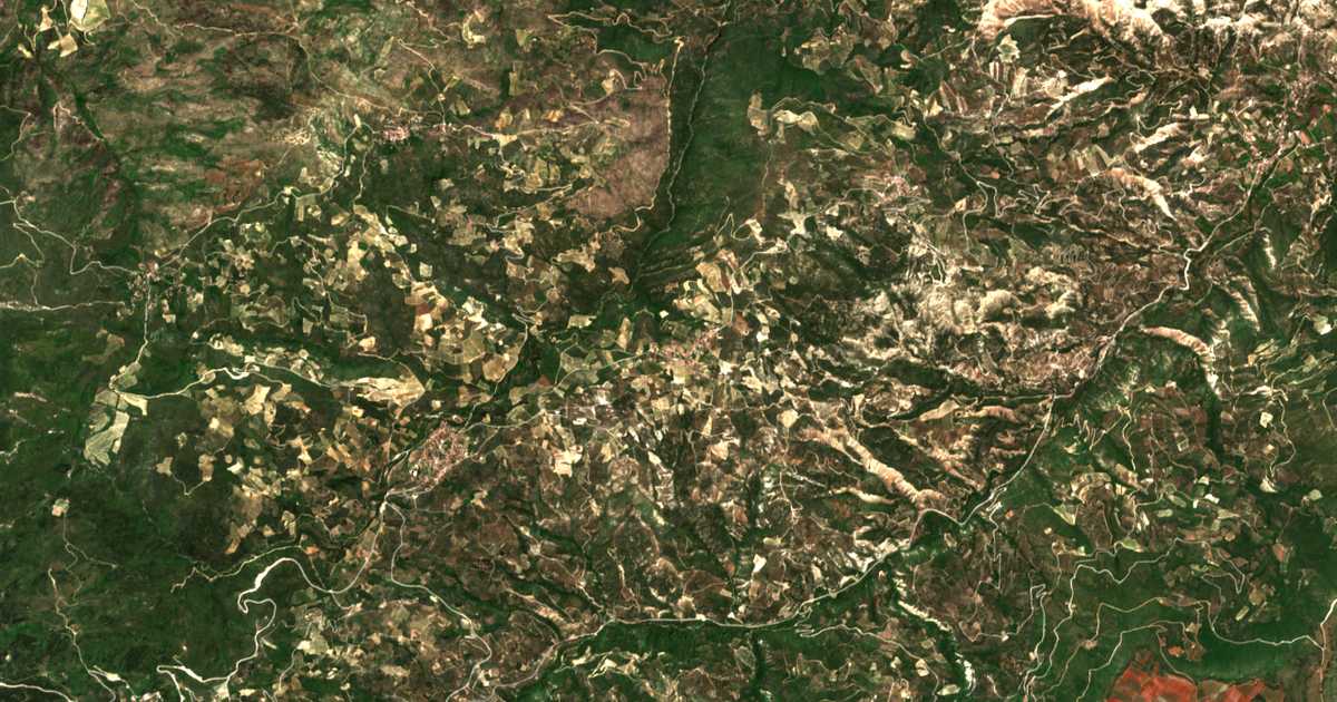 Mapa por satélite de Déndron