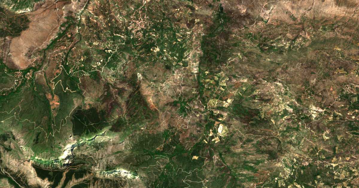 Mapa por satélite de Kallithéa