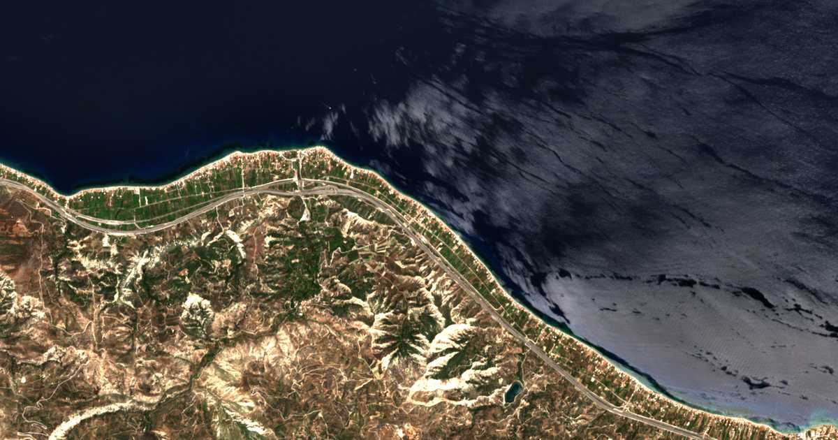 Mapa por satélite de Lykoporiá