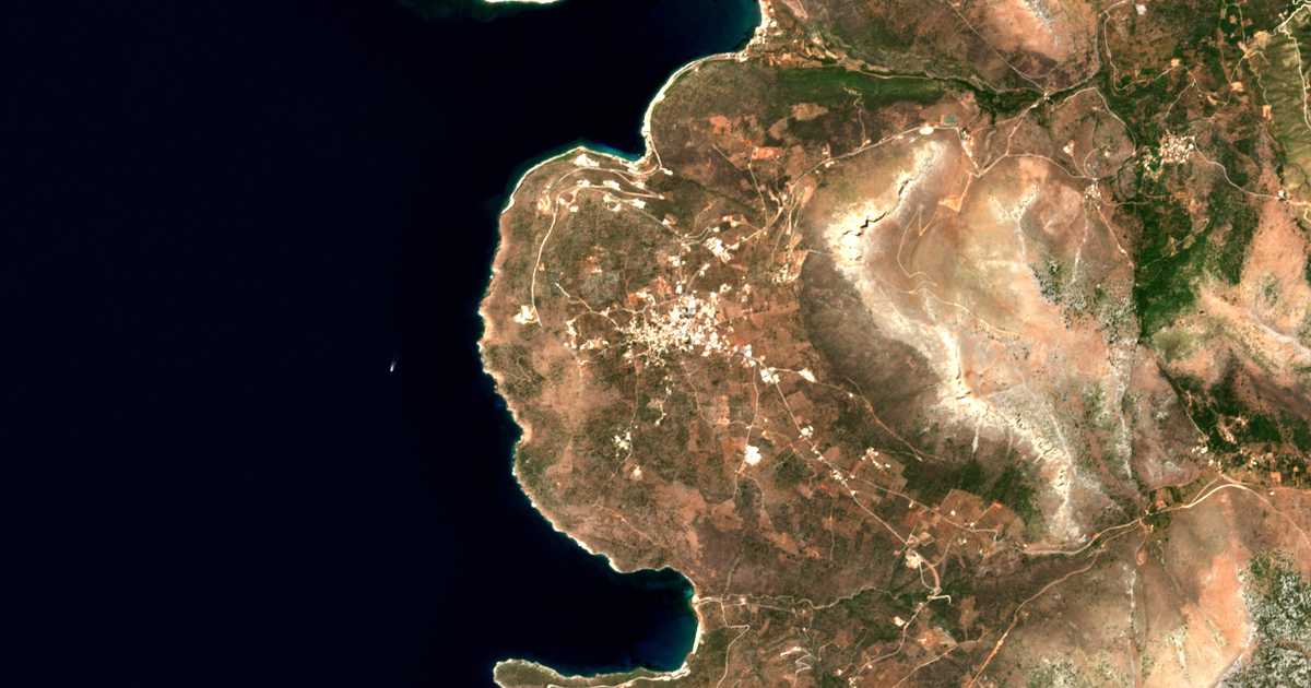 Mapa por satélite de Areópolis