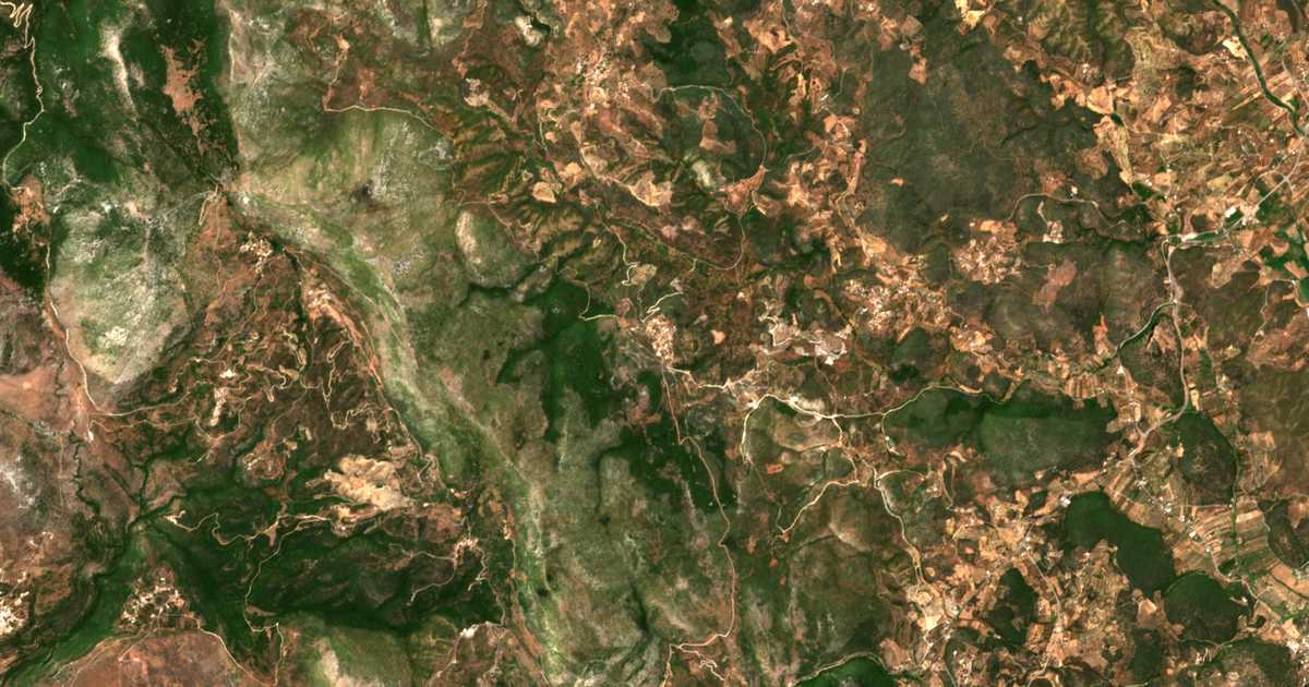 Mapa por satélite de Skamnákion