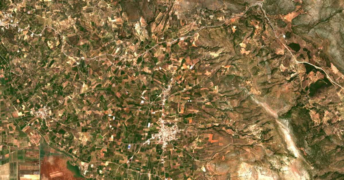 Mapa por satélite de Ágios Ioánnis