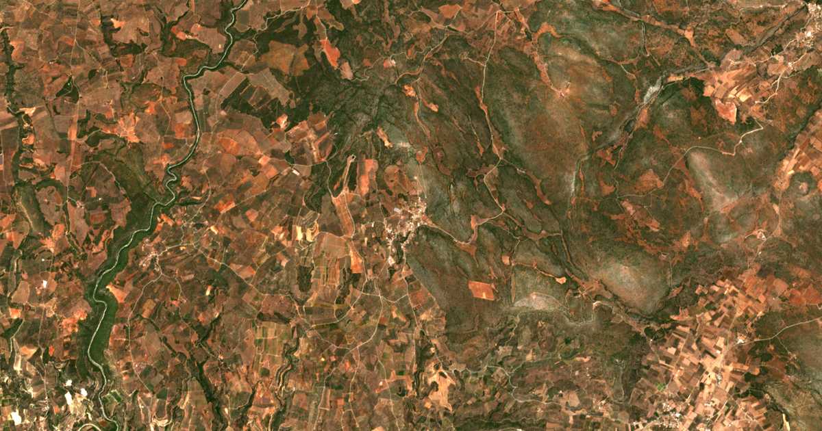 Mapa por satélite de Goúvai