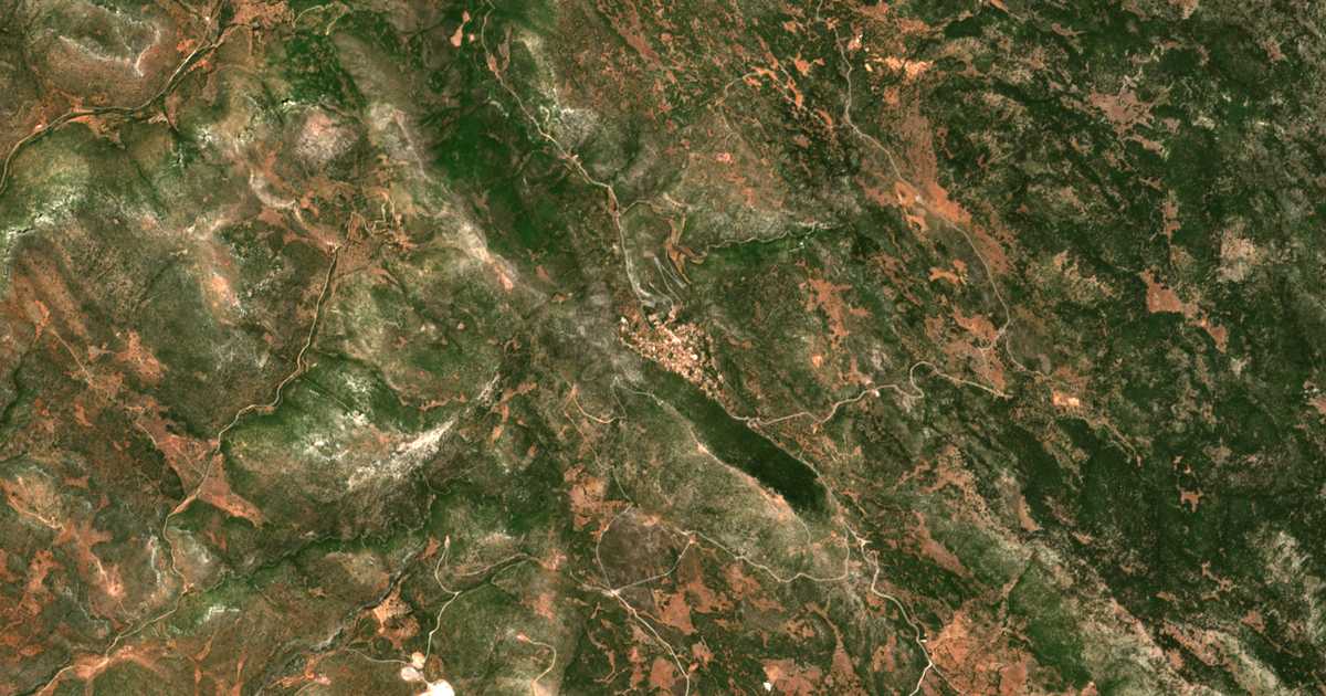 Mapa por satélite de Kremastí