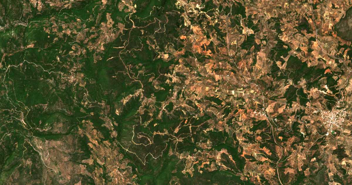 Mapa por satélite de Vasilákion