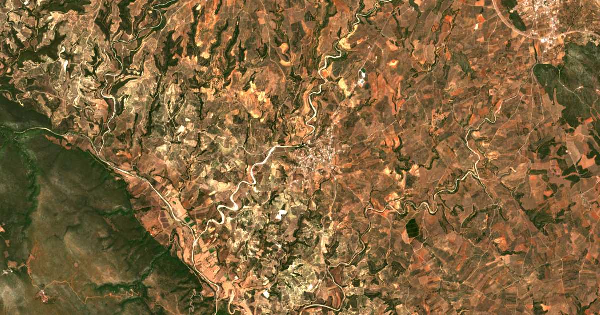 Mapa por satélite de Vrontamás
