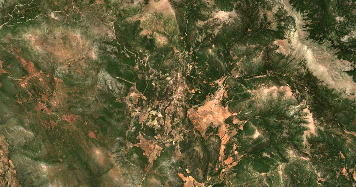 Mapa por satélite de Zarafóna