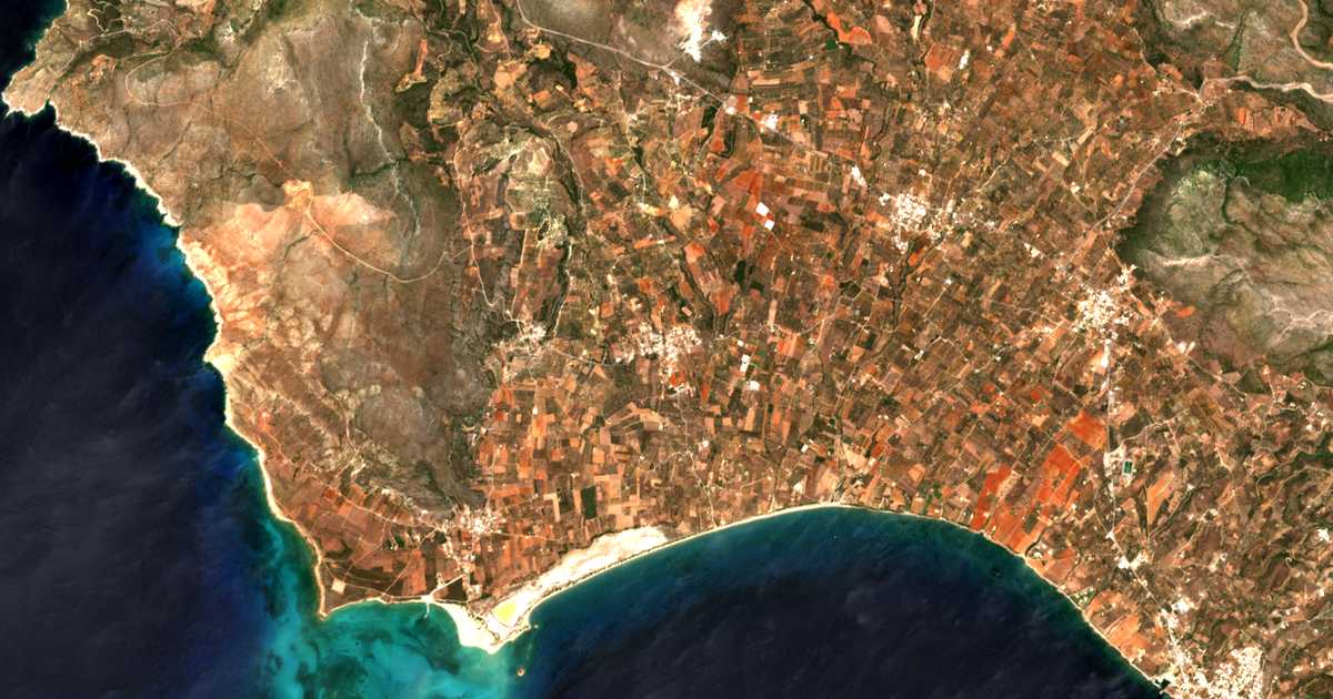 Mapa por satélite de Ágios Geórgios