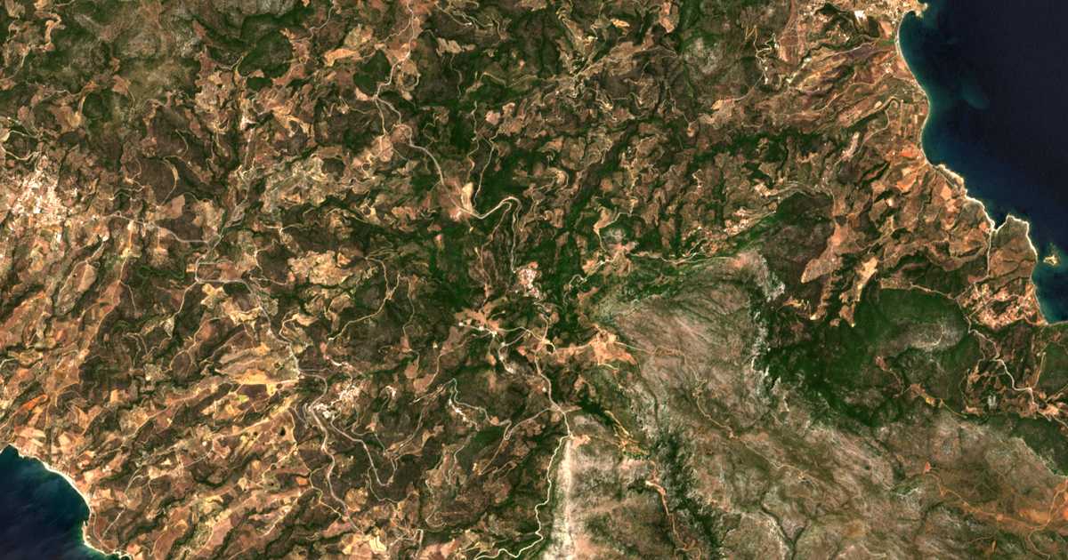 Mapa por satélite de Ellinikón