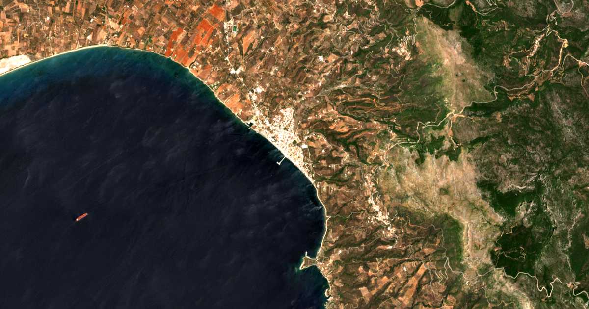 Mapa por satélite de Neápoli Voión