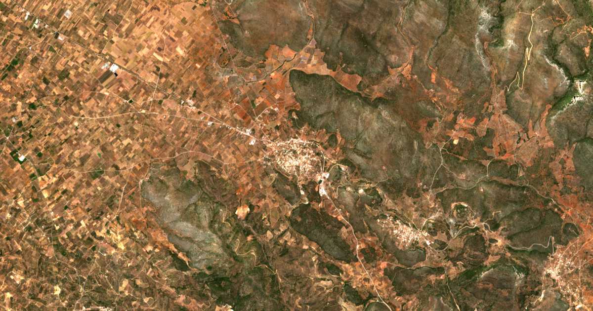 Mapa por satélite de Sykéa
