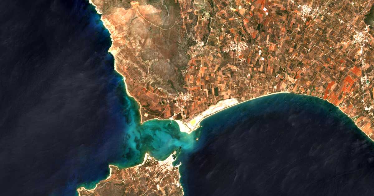 Mapa por satélite de Vigkláfia