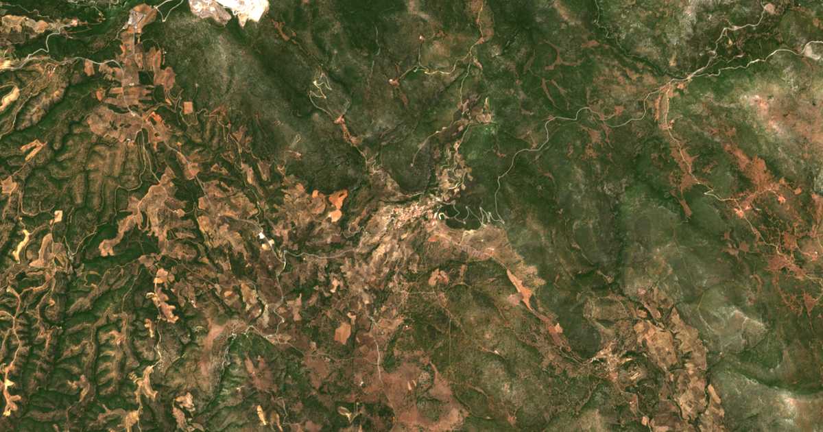 Mapa por satélite de Chrýsafa