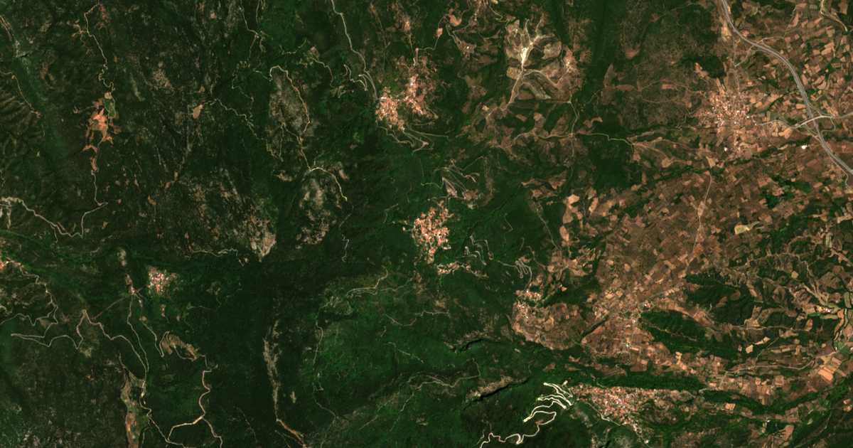 Mapa por satélite de Georgítsion