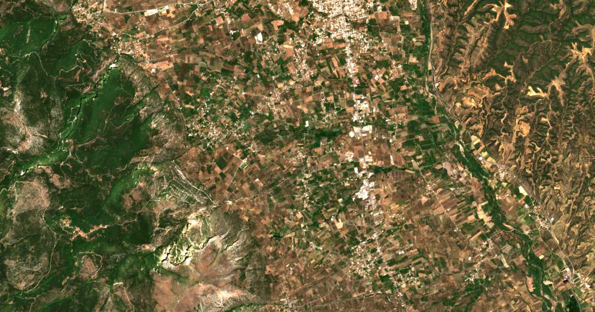 Mapa por satélite de Kalámion