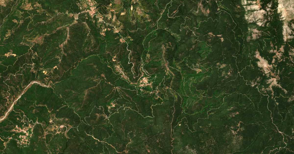 Mapa por satélite de Vamvakoú